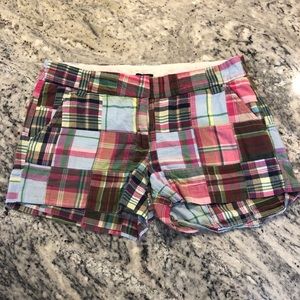 J.Crew madras shorts